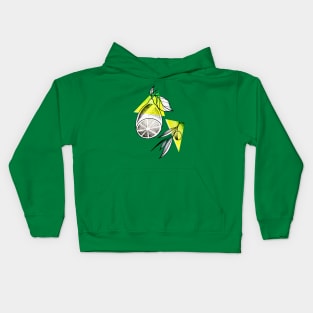 olive  lemon Kids Hoodie